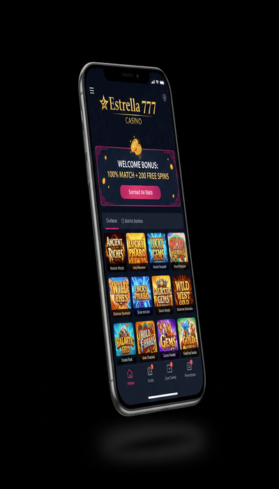 Estrella 777 Casino Casino en smartphone