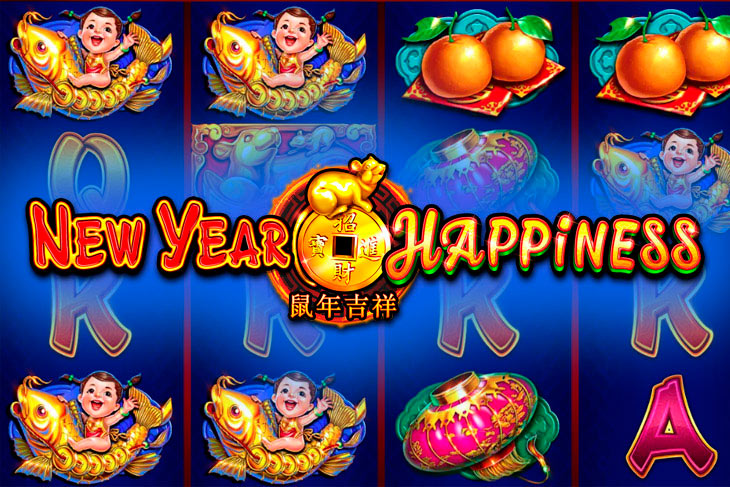 New Year Happiness - Ruby Play slot at Estrella 777 Casino Casino